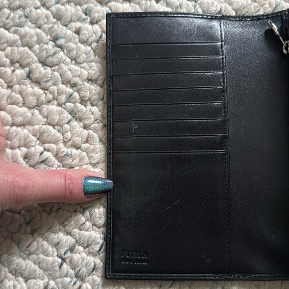 Furla Black Leather Wallet - Picture 4 of 8